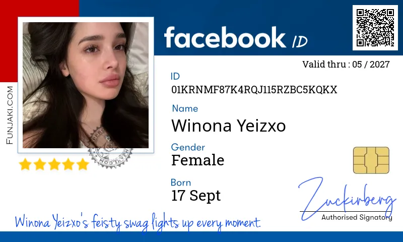 Facebook ID Card