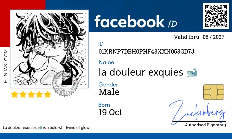 Facebook ID Card
