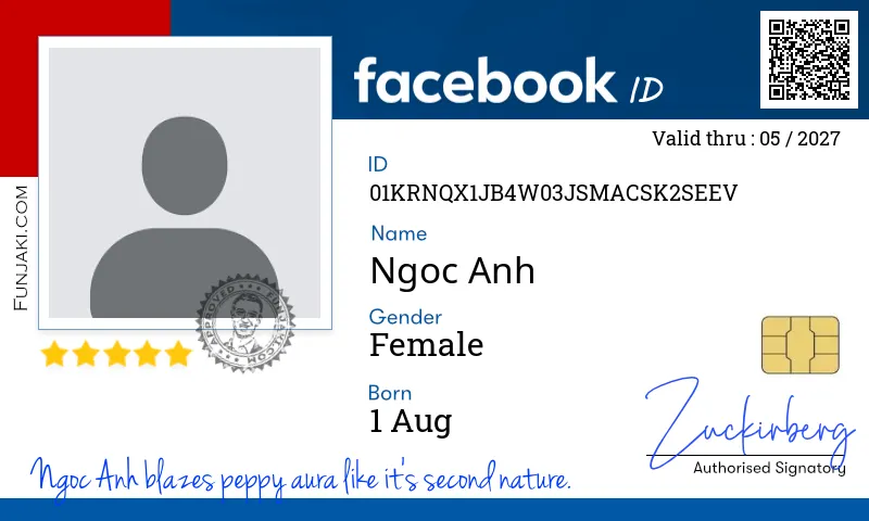 Facebook ID Card