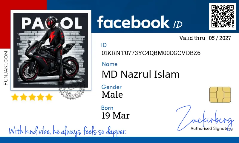 Facebook ID Card