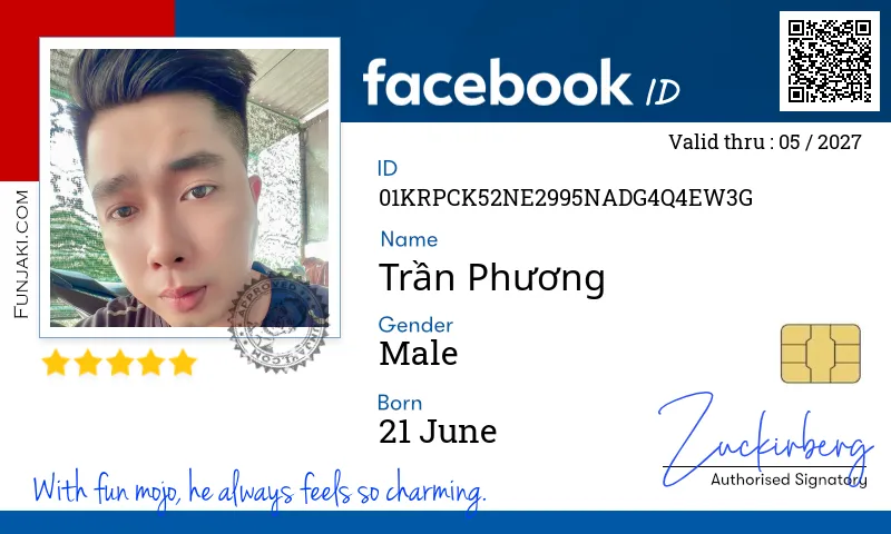 Facebook ID Card