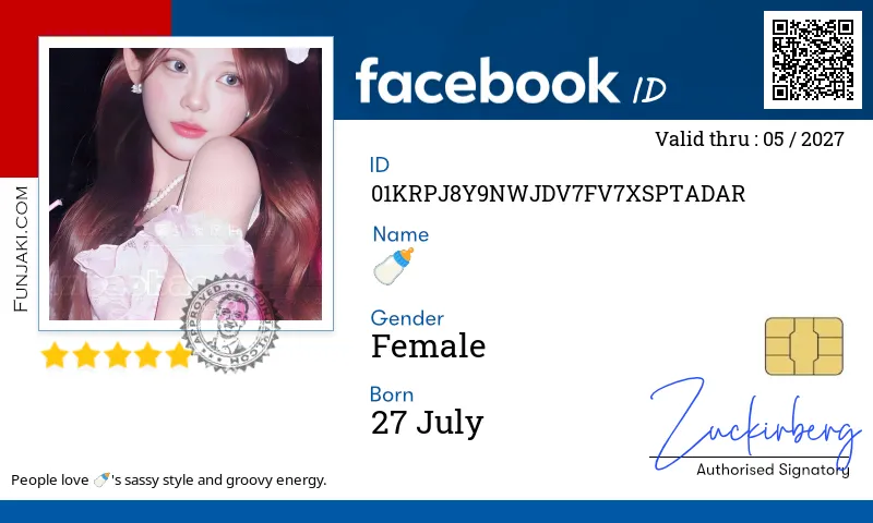 Facebook ID Card
