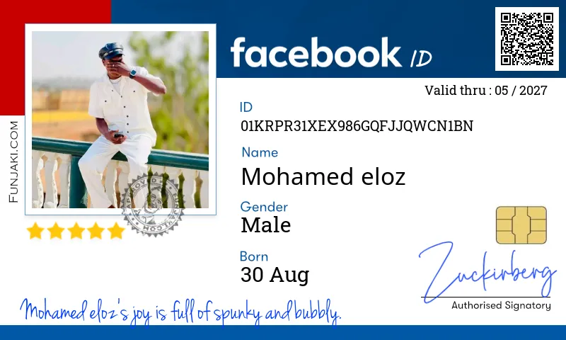 Facebook ID Card