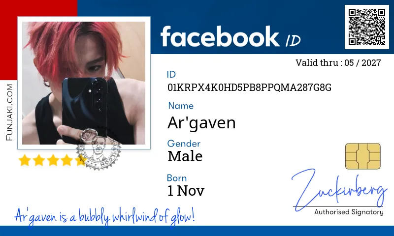 Facebook ID Card