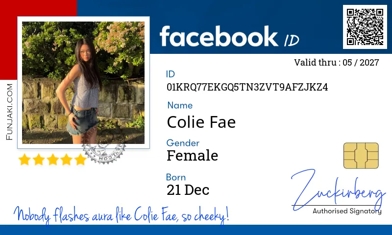 Facebook ID Card