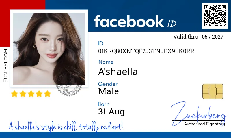 Facebook ID Card