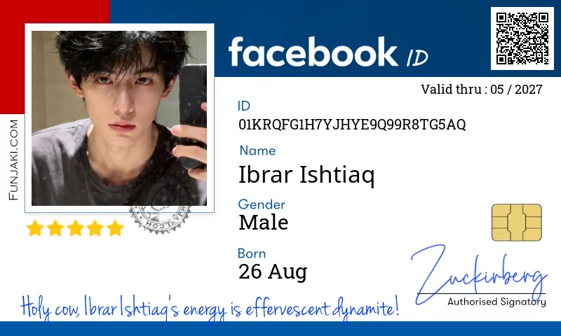 Facebook ID Card