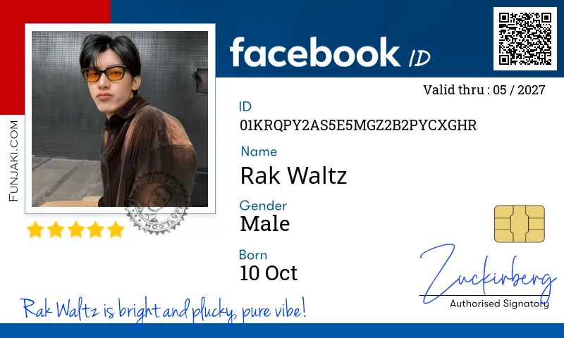 Facebook ID Card