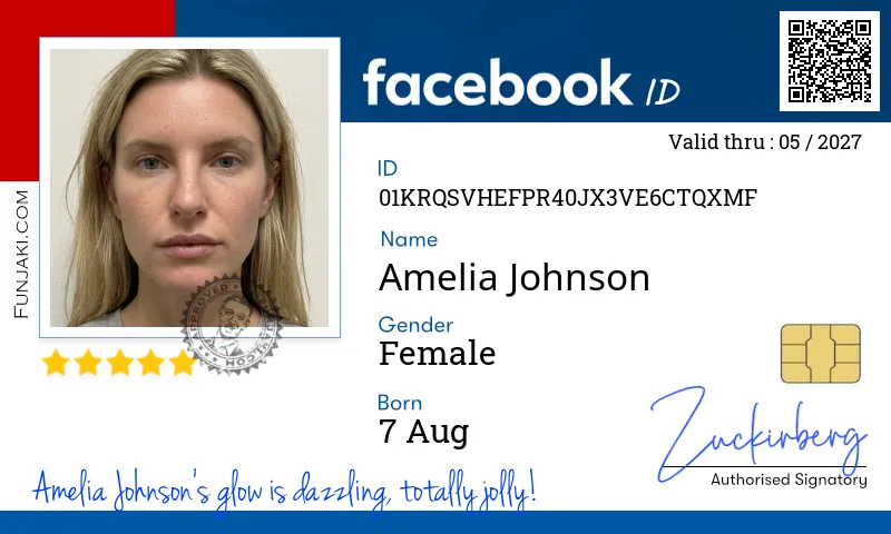 Facebook ID Card