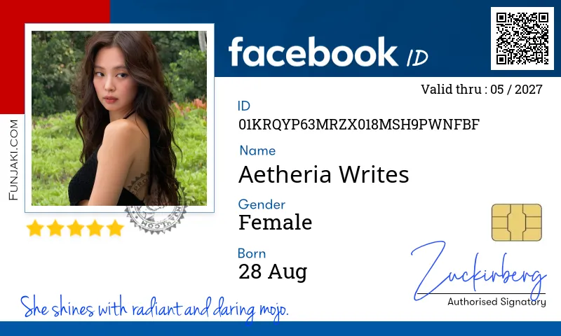 Facebook ID Card