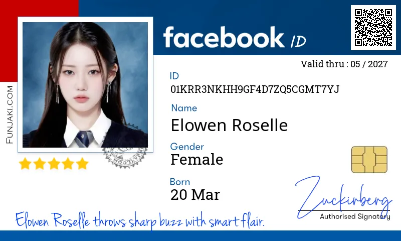 Facebook ID Card