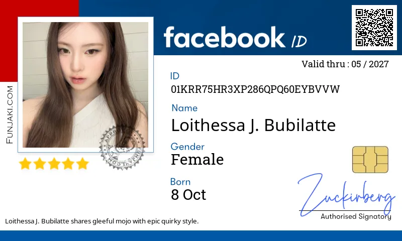 Facebook ID Card