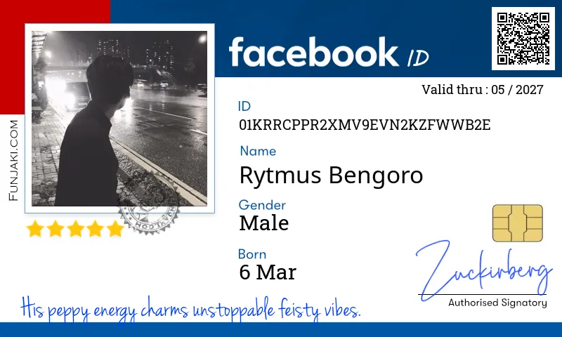 Facebook ID Card