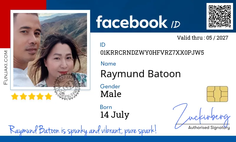 Facebook ID Card