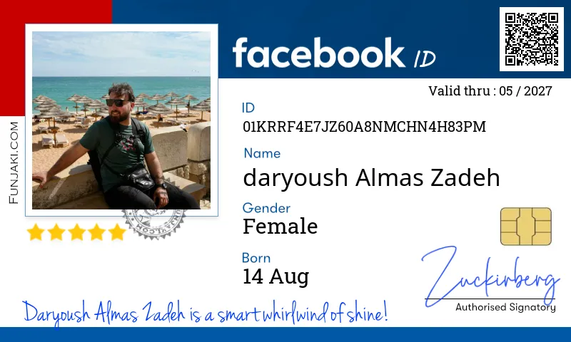 Facebook ID Card