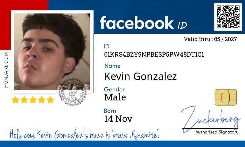 Facebook ID Card