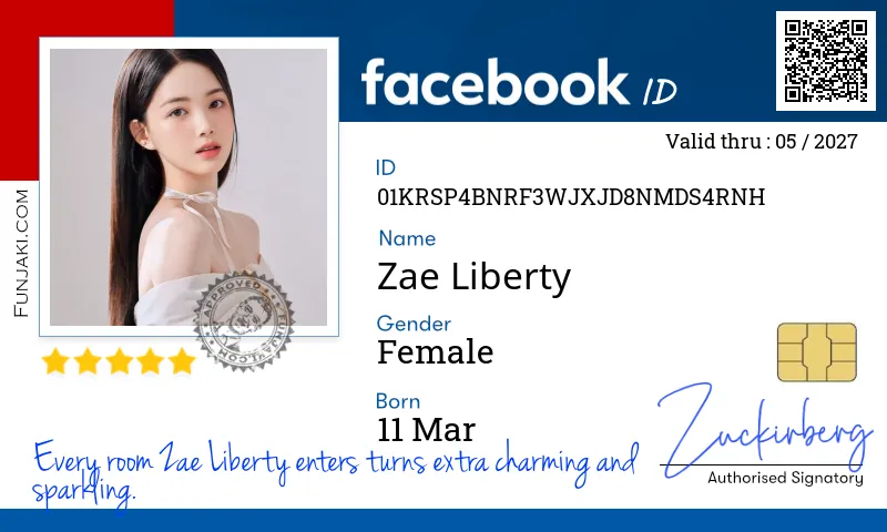 Facebook ID Card