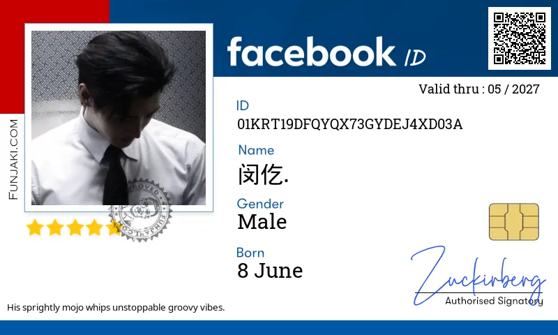 Facebook ID Card