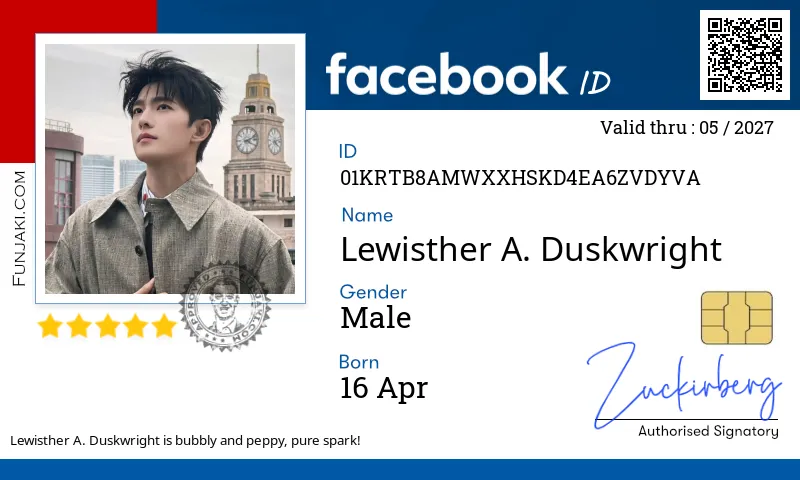Facebook ID Card