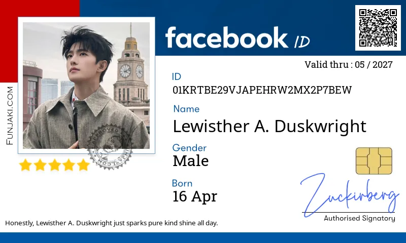 Facebook ID Card