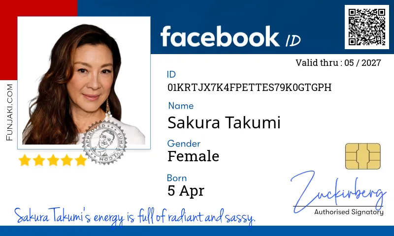 Facebook ID Card