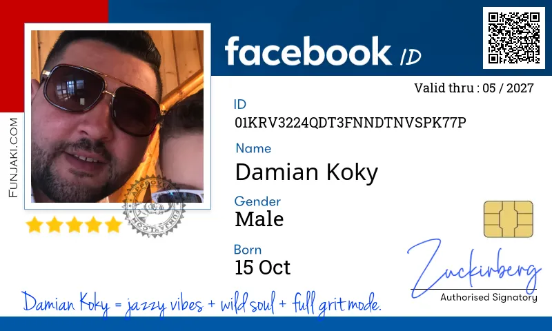 Facebook ID Card
