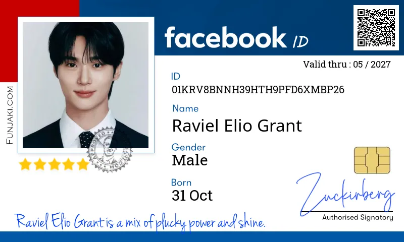 Facebook ID Card