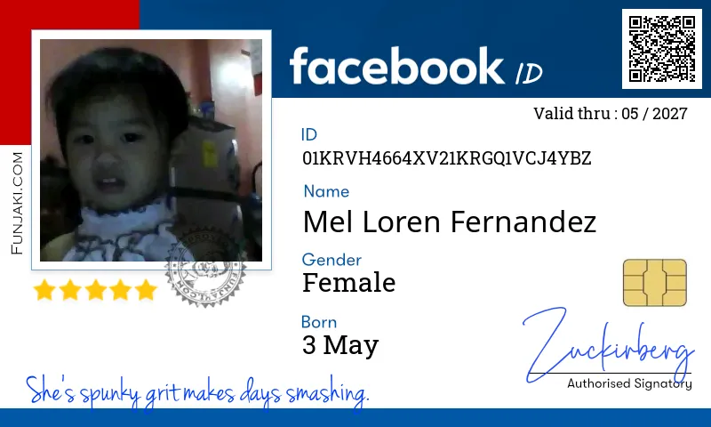 Facebook ID Card
