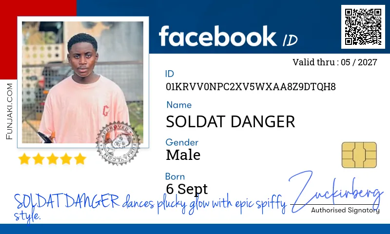 Facebook ID Card
