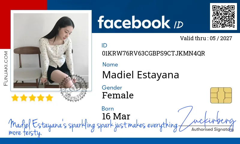 Facebook ID Card