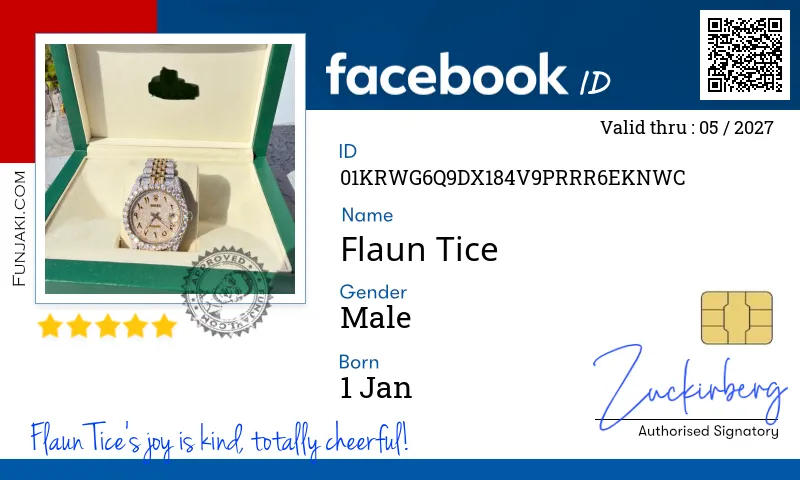 Facebook ID Card