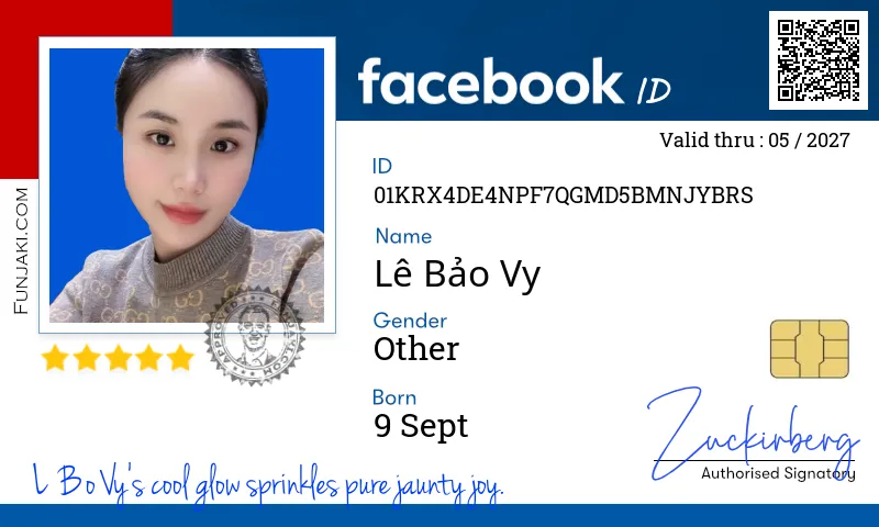 Facebook ID Card