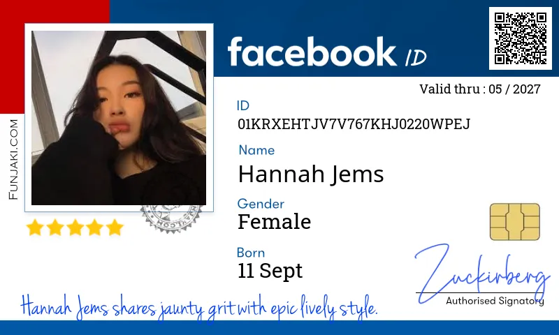 Facebook ID Card