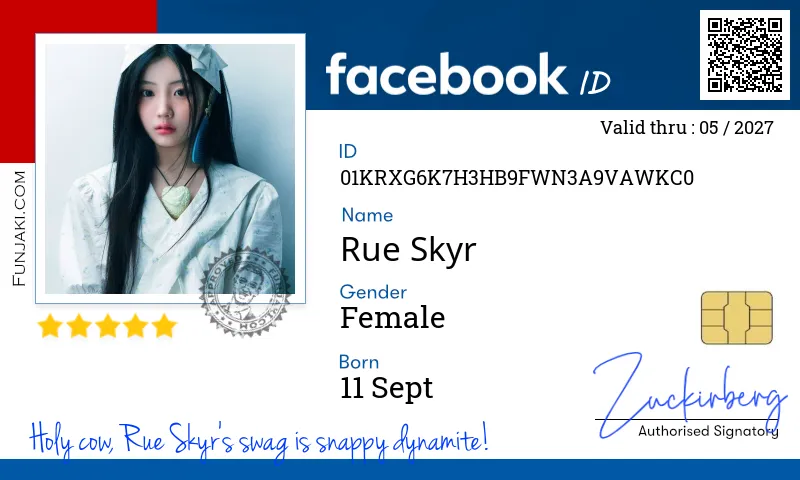 Facebook ID Card