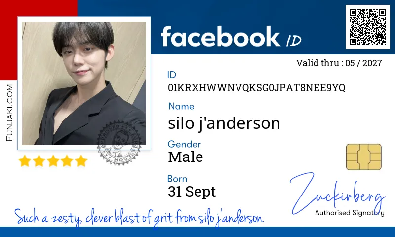 Facebook ID Card