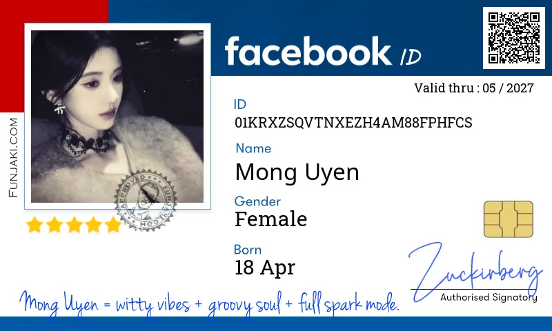 Facebook ID Card