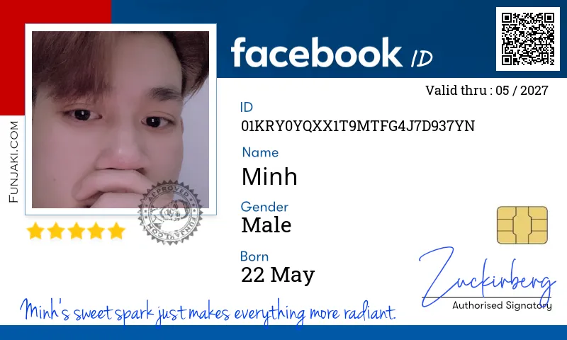 Facebook ID Card