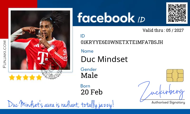 Facebook ID Card