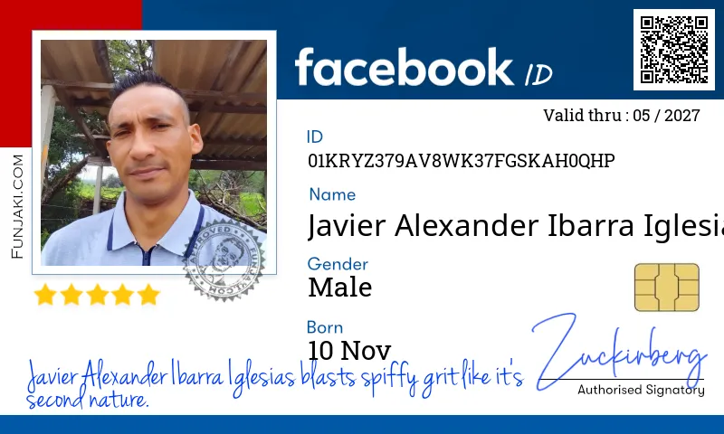 Facebook ID Card