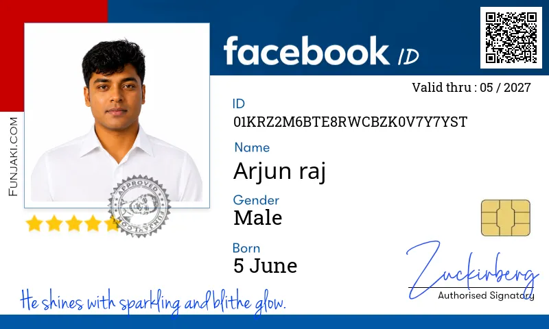 Facebook ID Card
