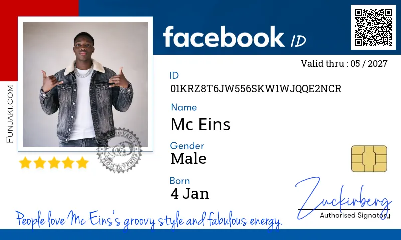 Facebook ID Card