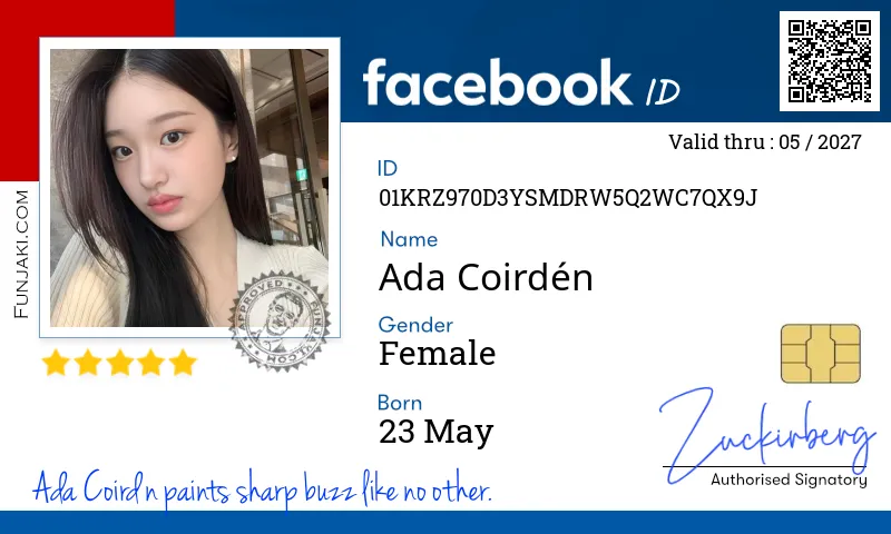Facebook ID Card