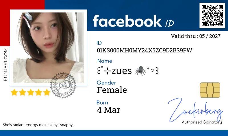 Facebook ID Card