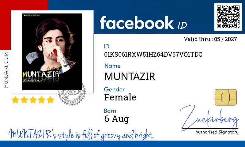 Facebook ID Card