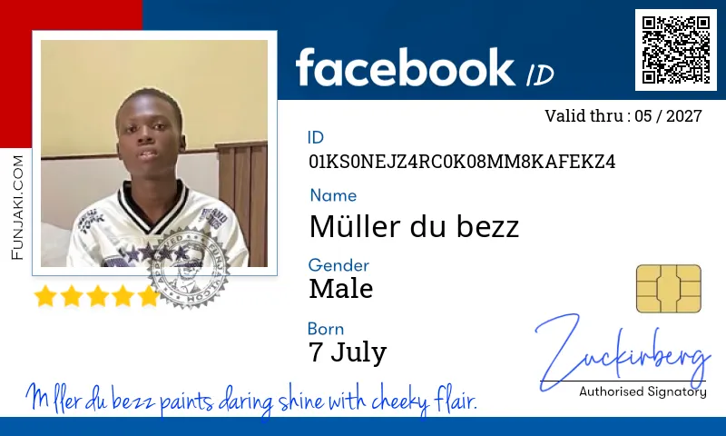 Facebook ID Card