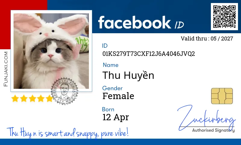 Facebook ID Card