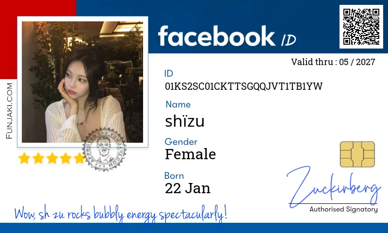 Facebook ID Card