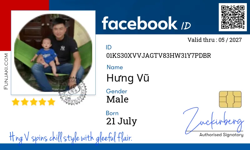 Facebook ID Card
