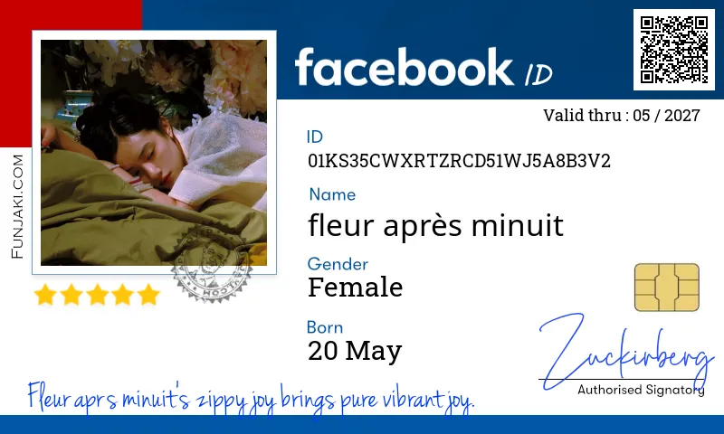 Facebook ID Card