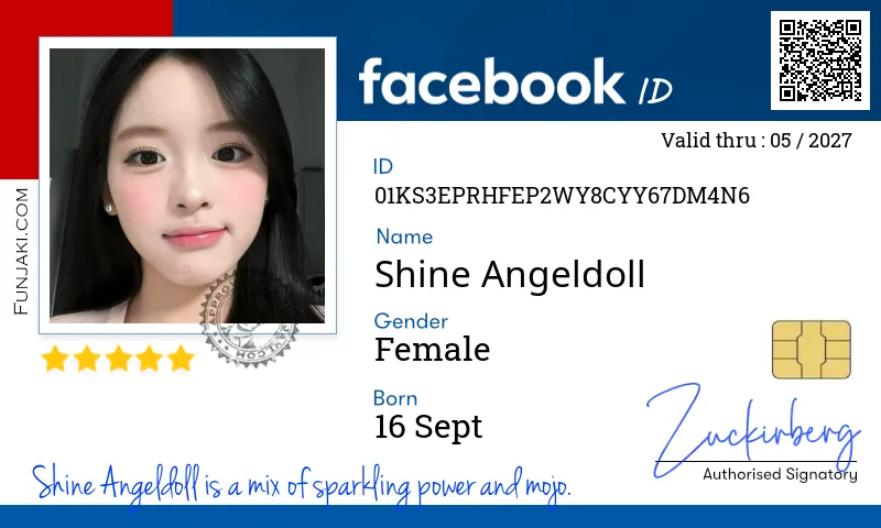 Facebook ID Card